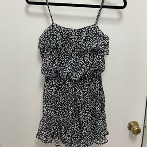 Leopard Print Romper